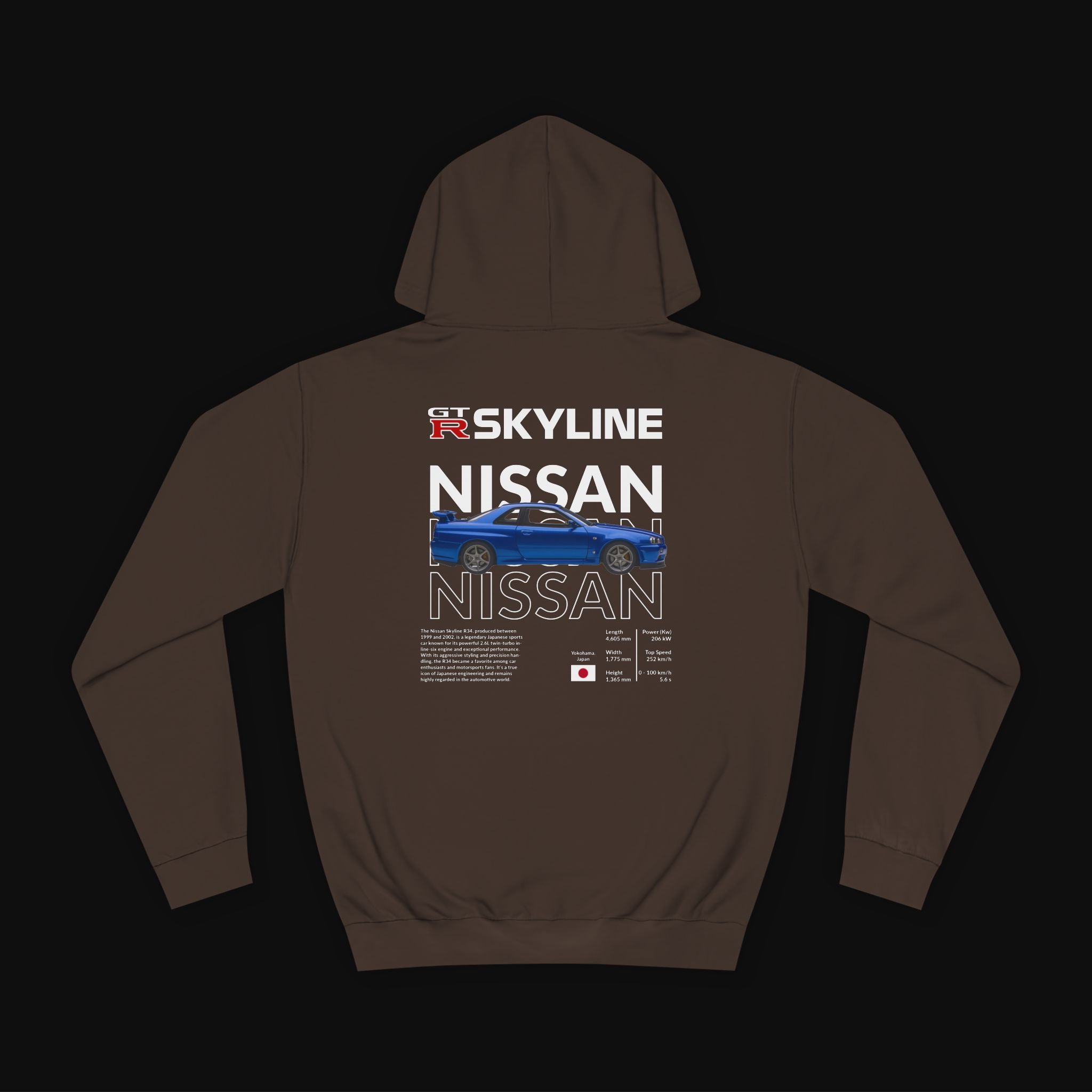 GTR Skyline Mikina