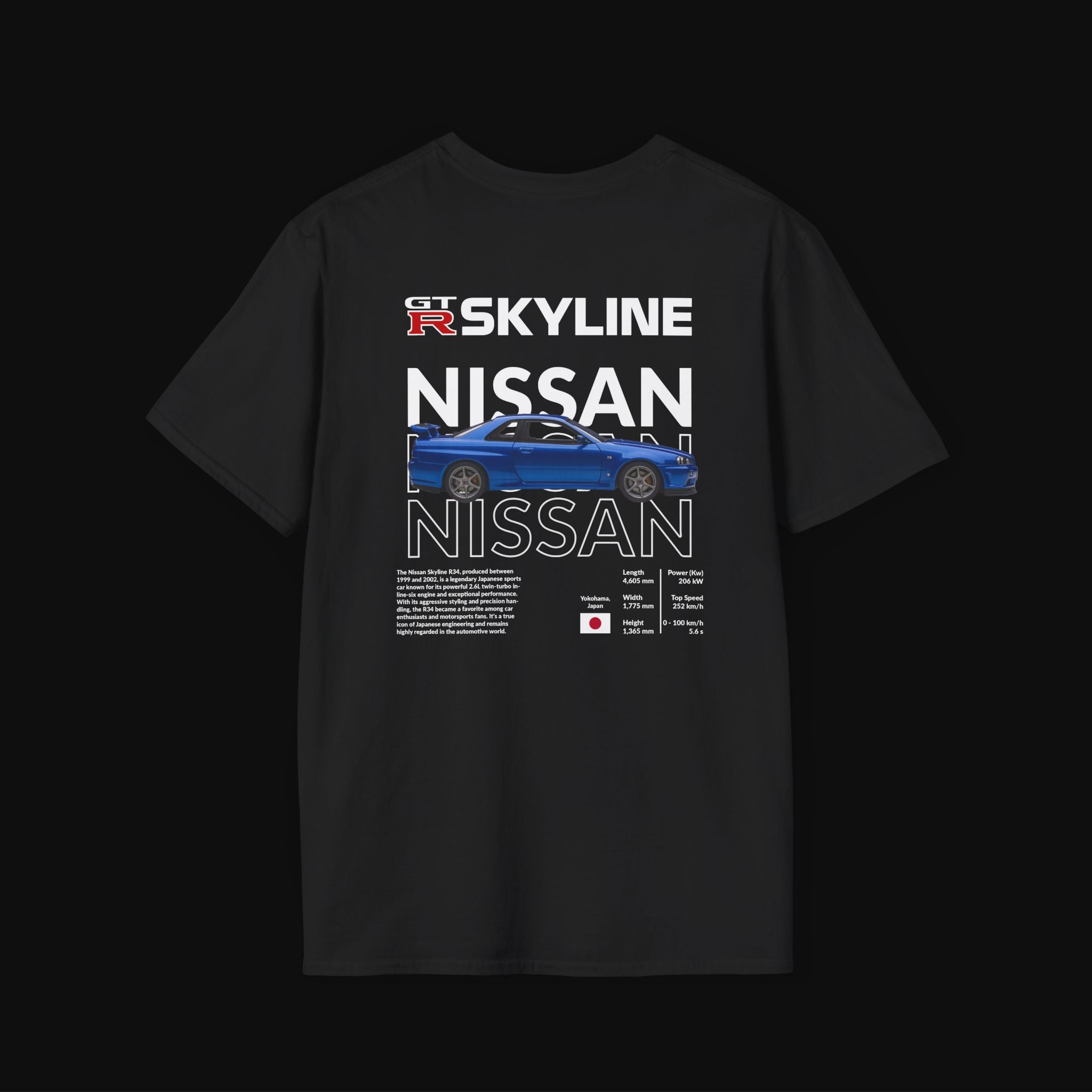 GTR Skyline Triko